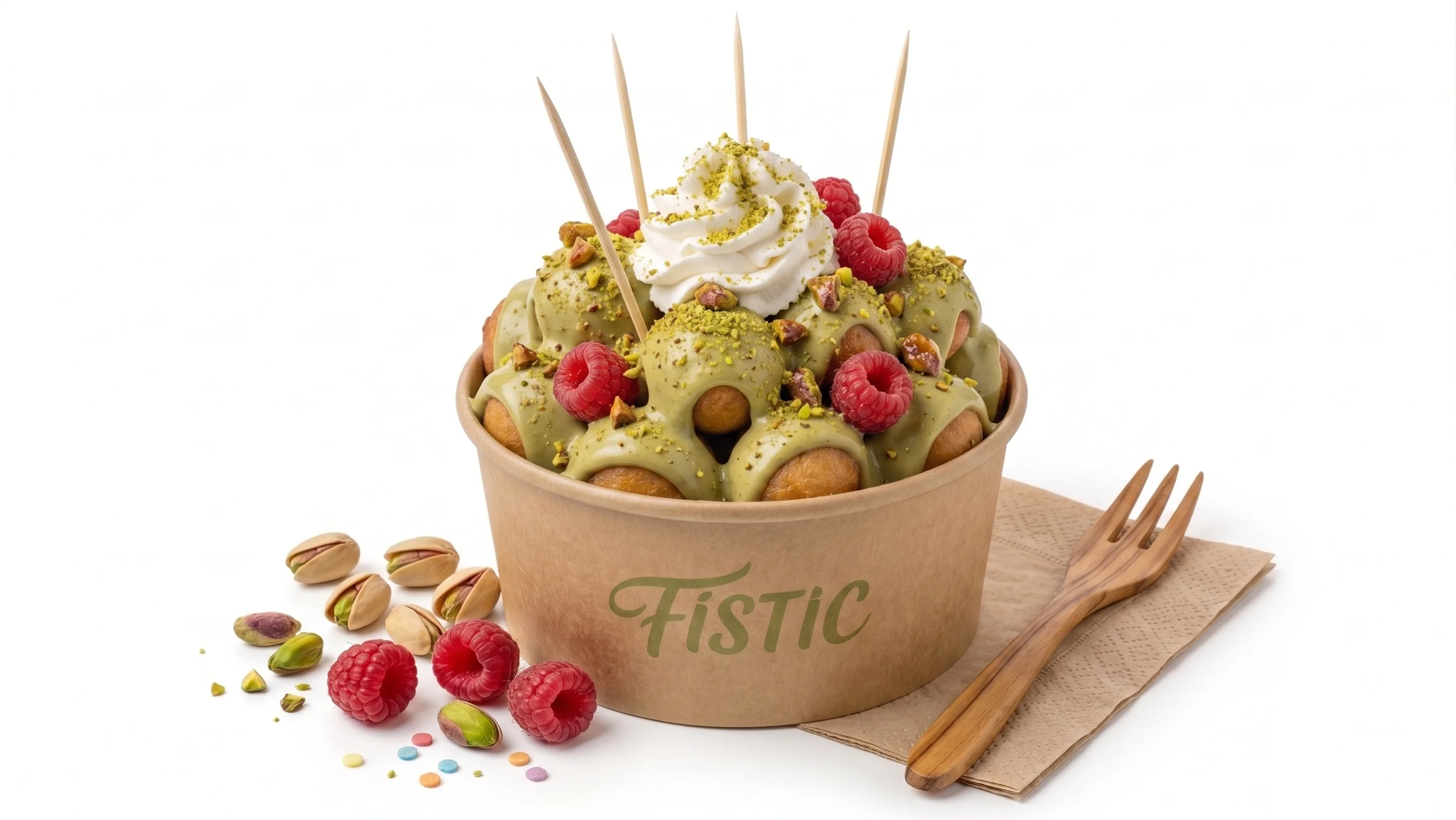 Mini-Gogosi cu Fistic